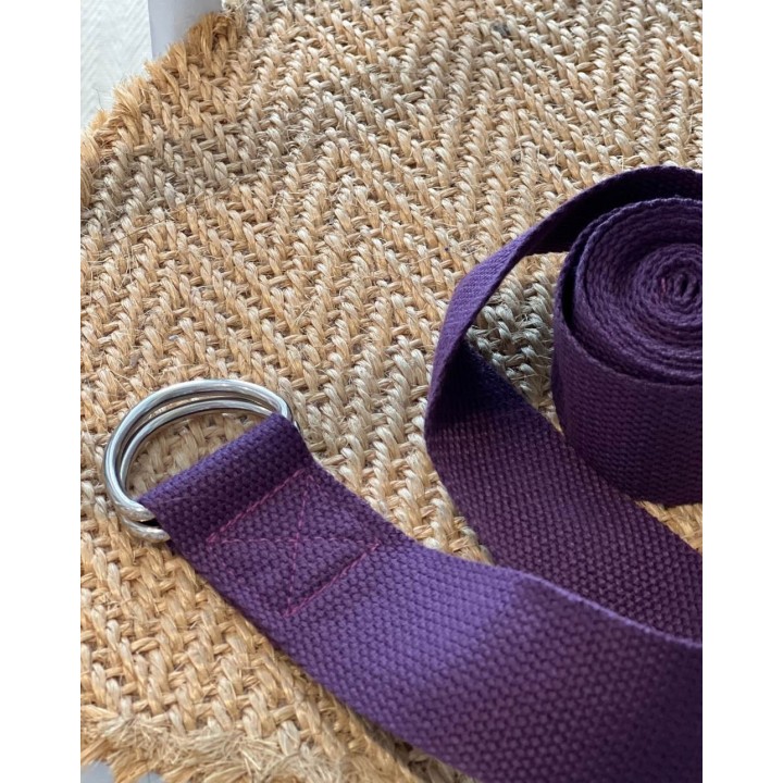 Sangle en coton - Violette