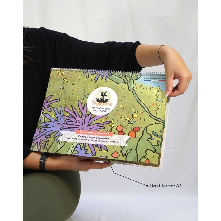 Yoganimé - Livre Yoga Enfants Format A3