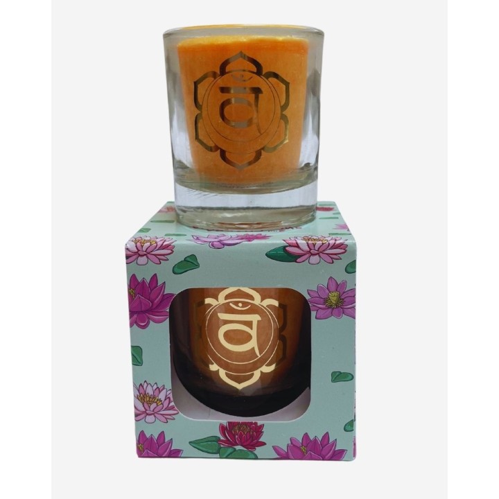 Bougie colorée 7 Chakras (à l'unité)