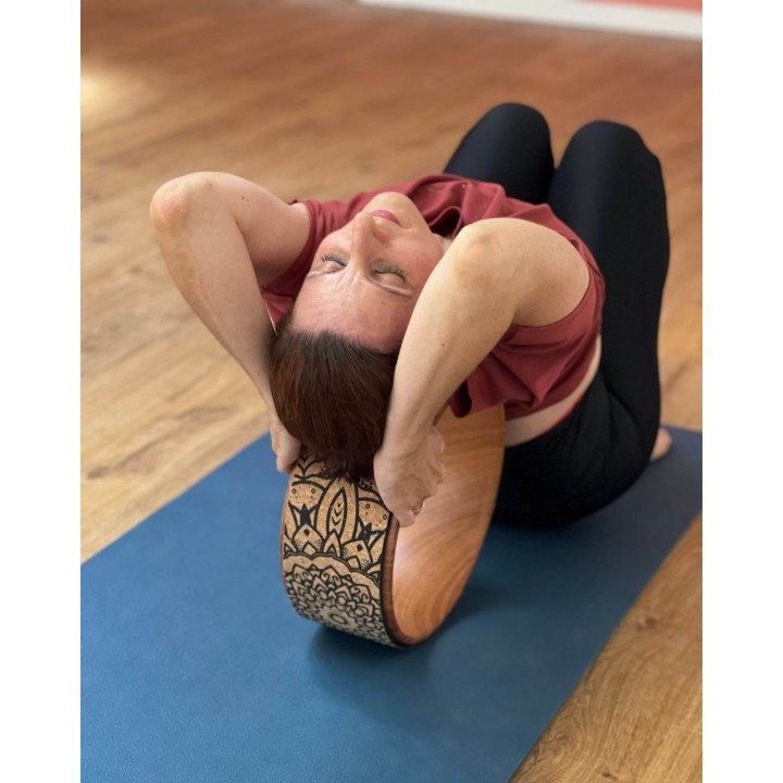 Roue de yoga en liège