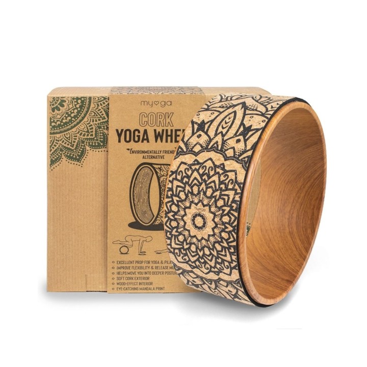 Roue de yoga en liège
