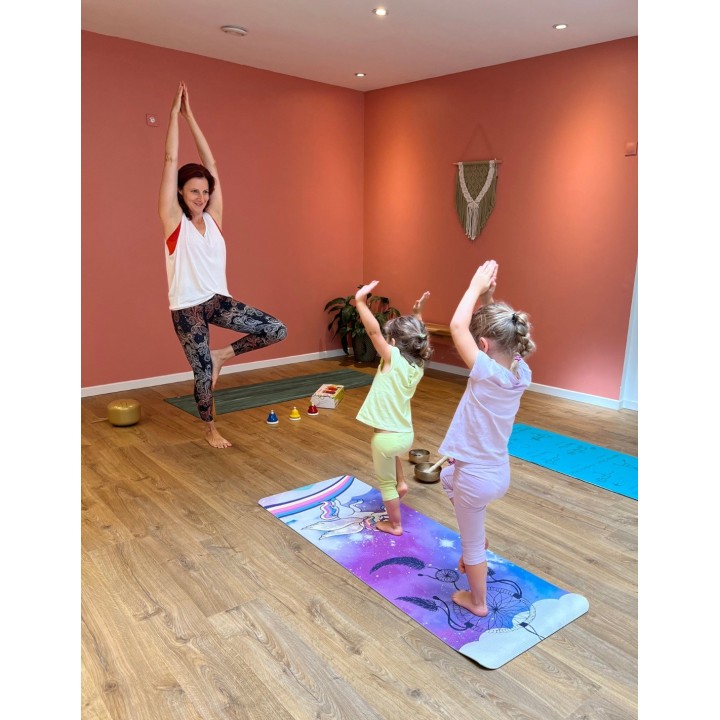 Tapis de yoga - Enfant - Licorne