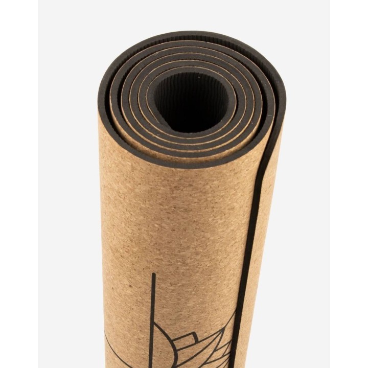Tapis de yoga en liège alignement XL