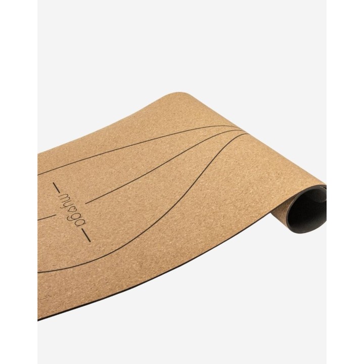 Tapis de yoga en liège alignement XL