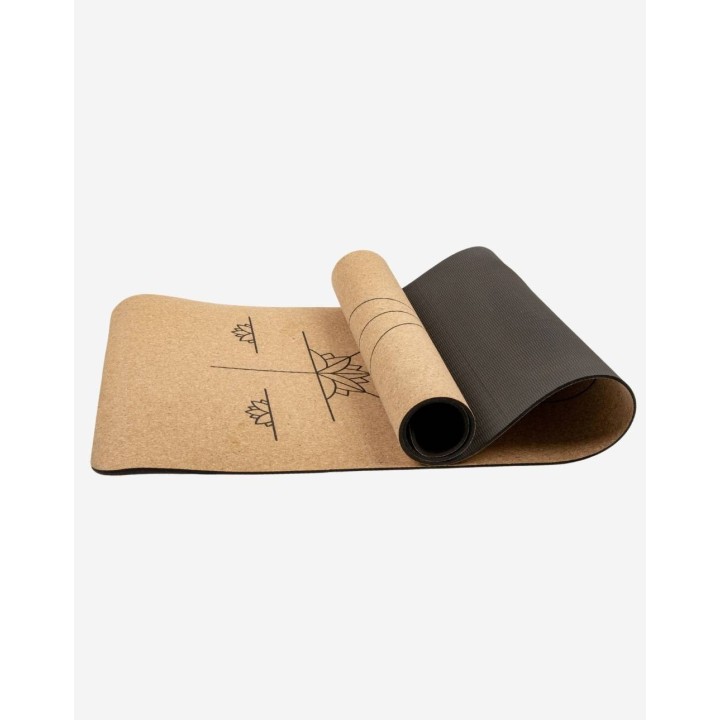 Tapis de yoga en liège alignement XL