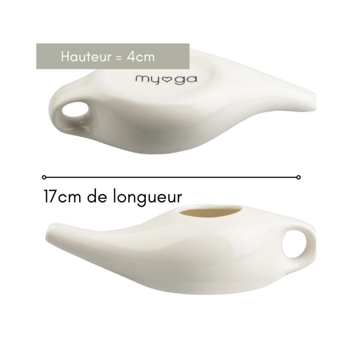 Neti pot - nettoyant pour le nez naturel