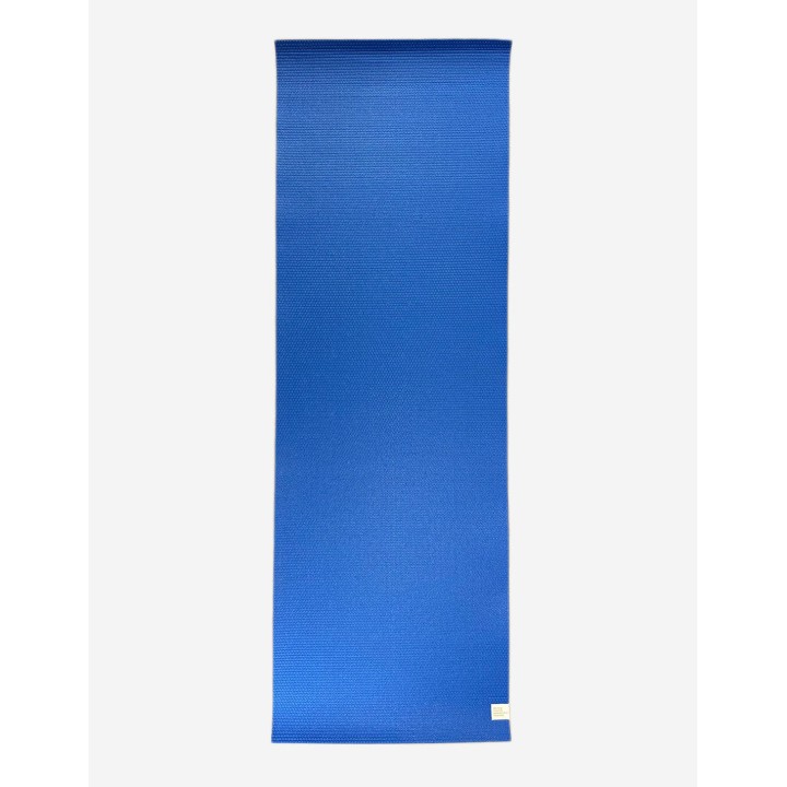 Tapis de yoga - en jute - Bleu