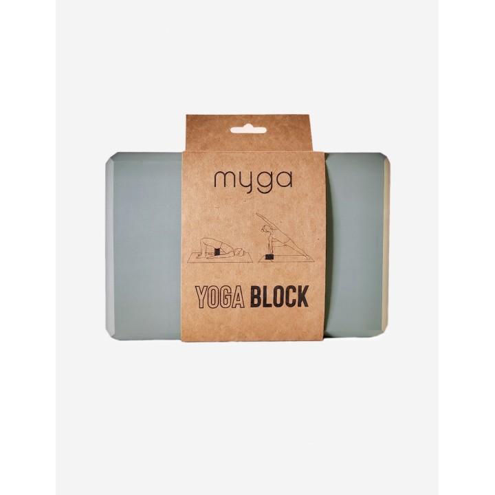 Brique de yoga en mousse - Gris