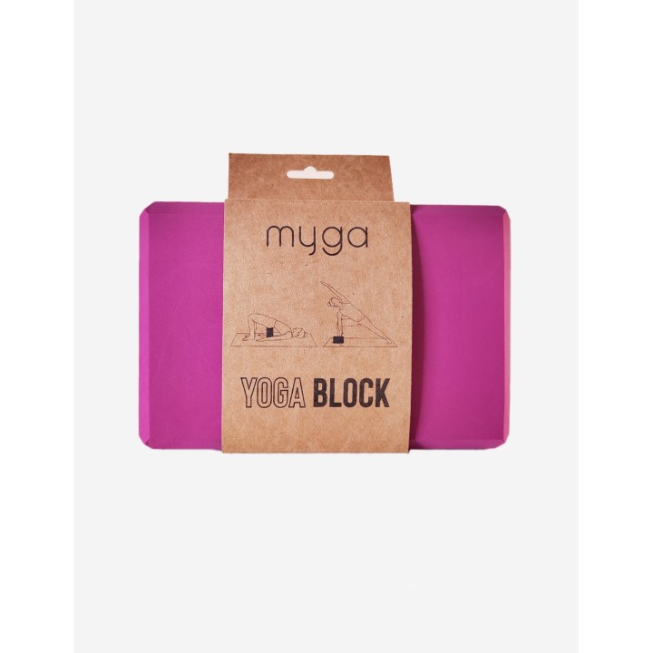 Brique de yoga en mousse - Fushia