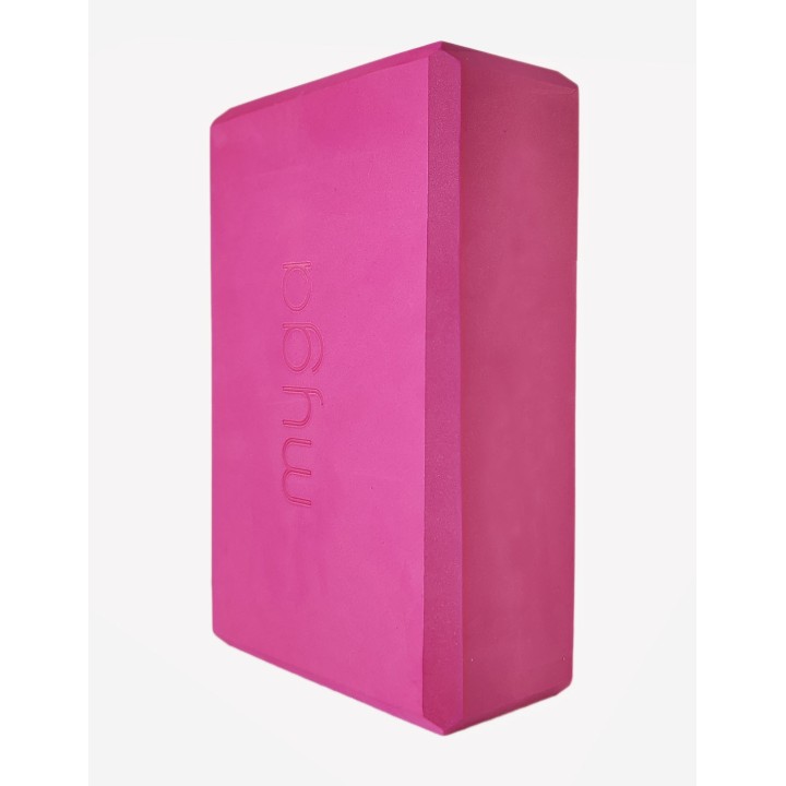 Brique de yoga en mousse - Fushia