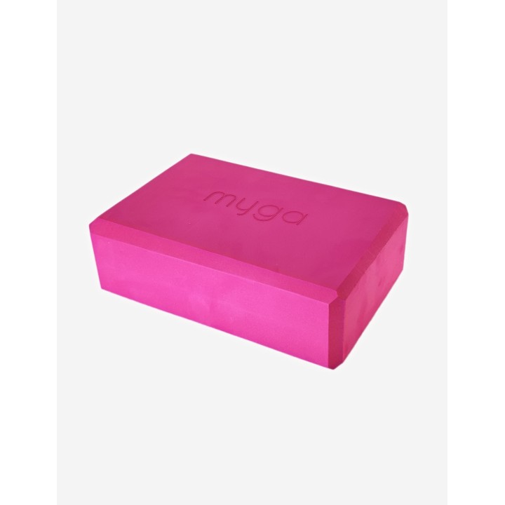 Brique de yoga en mousse - Fushia