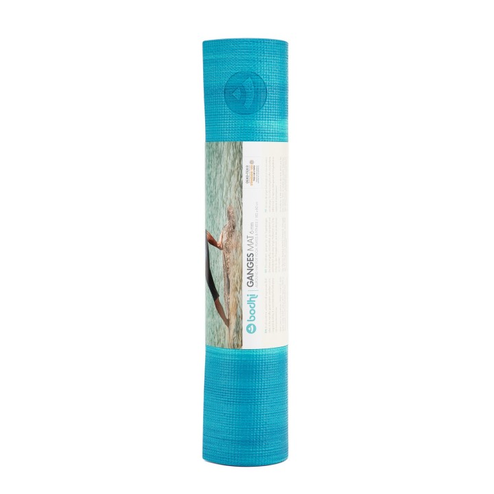 Tapis de Yoga GANGES 6mm – Épais  Antidérapant  Certifié Oeko-Tex