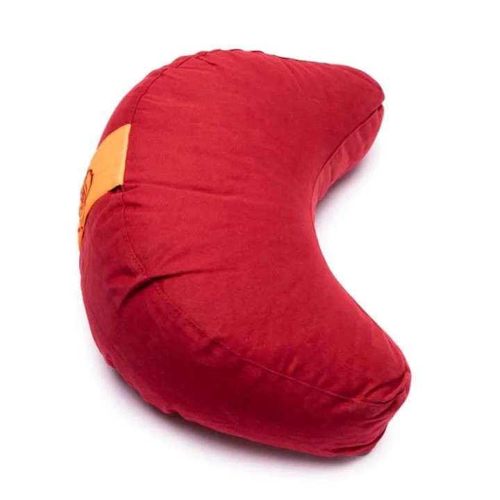 Coussin de yoga demi-lune avec chakra - Méditation confort