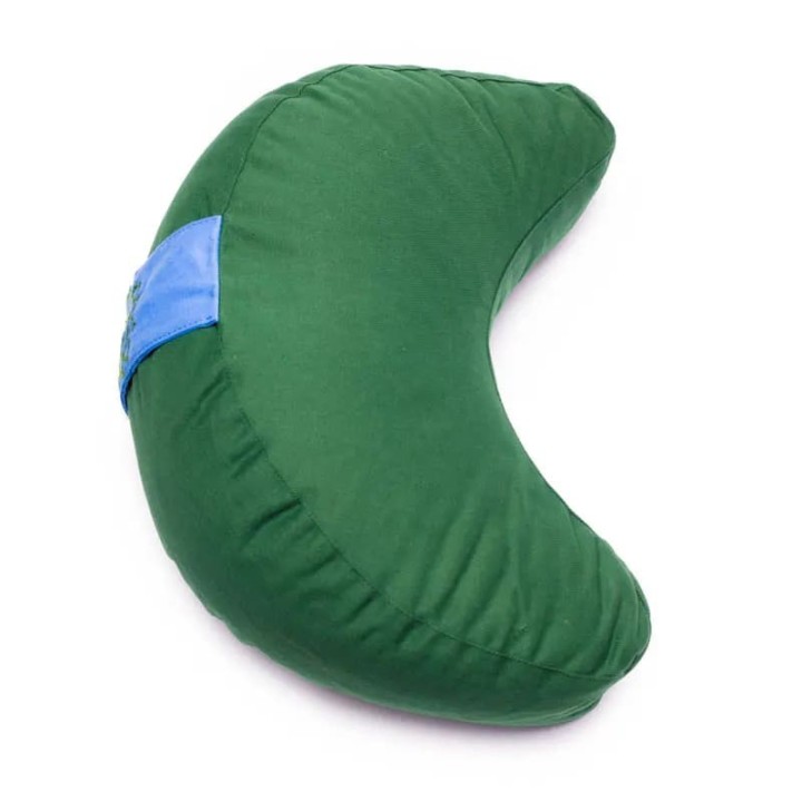 Coussin de yoga demi-lune avec chakra - Méditation confort