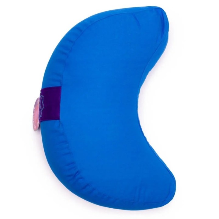 Coussin de yoga demi-lune avec chakra - Méditation confort