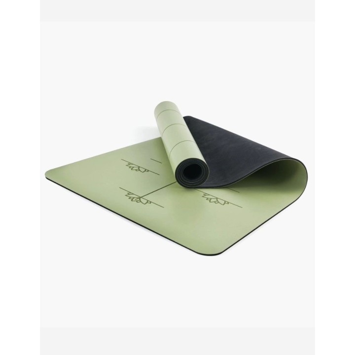 Tapis de yoga - extra large - en caoutchouc naturel - vert