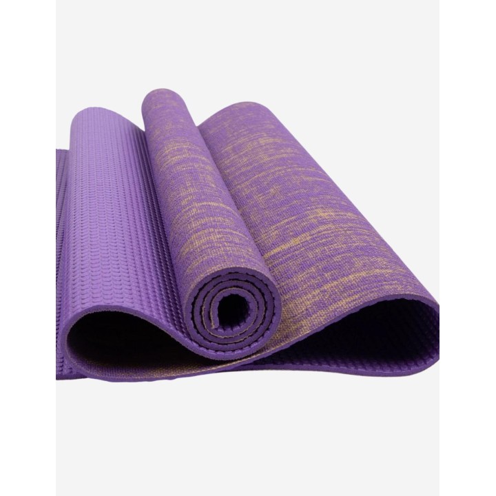 Tapis de yoga - en jute - Violet