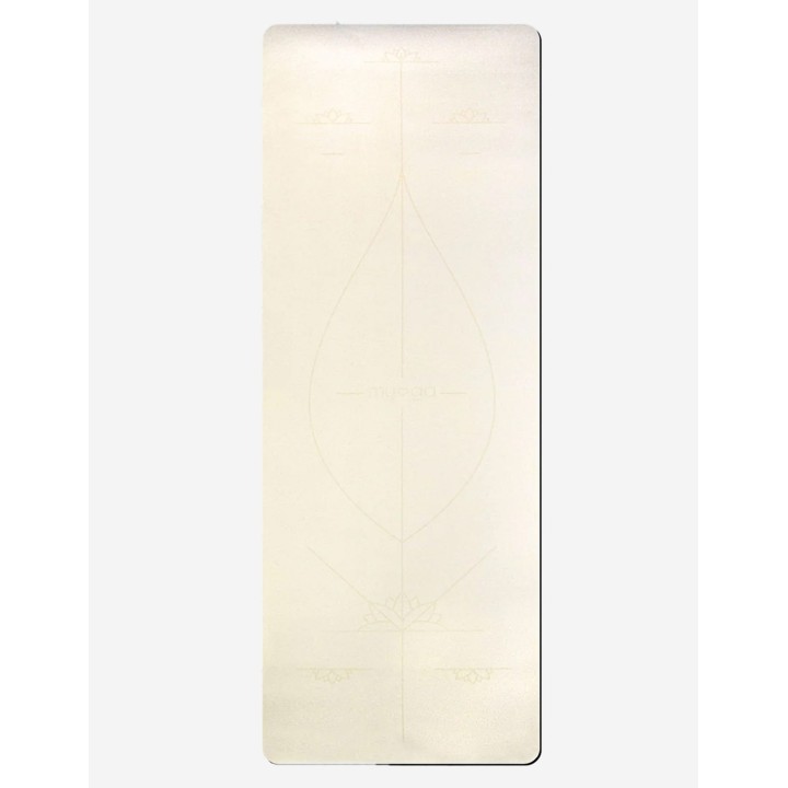 Tapis de yoga - extra large - en caoutchouc naturel - vert