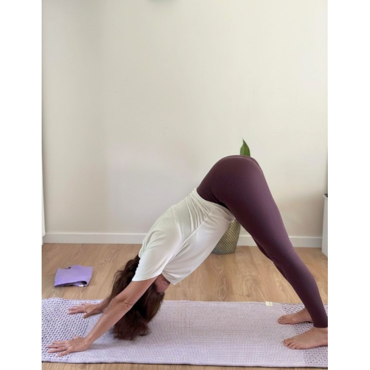 Tapis de yoga naturel en coton bio | Mahola YAMA 7