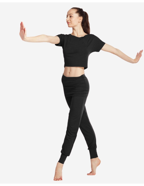 Pantalon Yoga Alto Noir