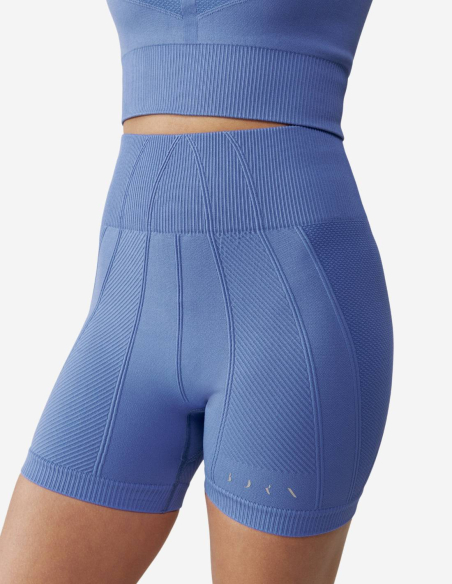 Short de yoga bleu - Isolda