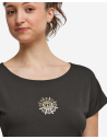 T-shirt de yoga - noir - viscose