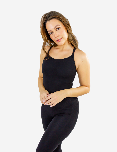 Combinaison de yoga - Vegan - Noire