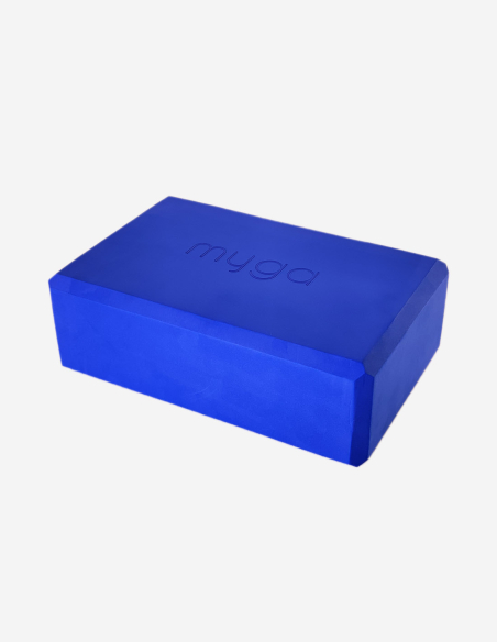 Brique de yoga en mousse - Bleu
