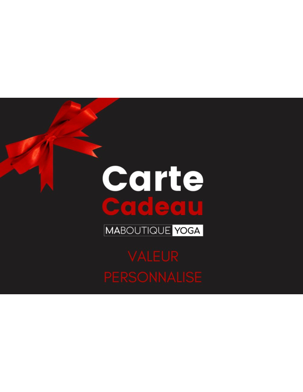 Carte cadeau personnalisé