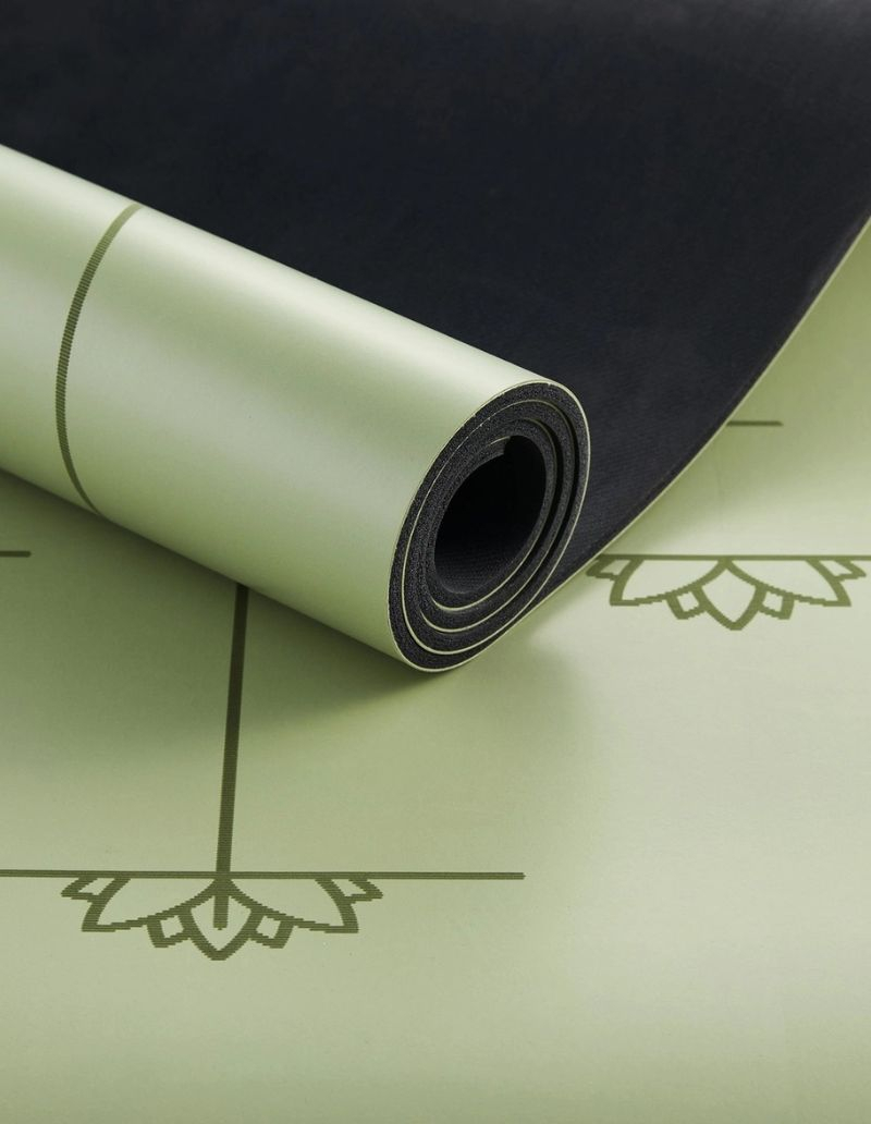 Tapis de yoga - alignement - extra large