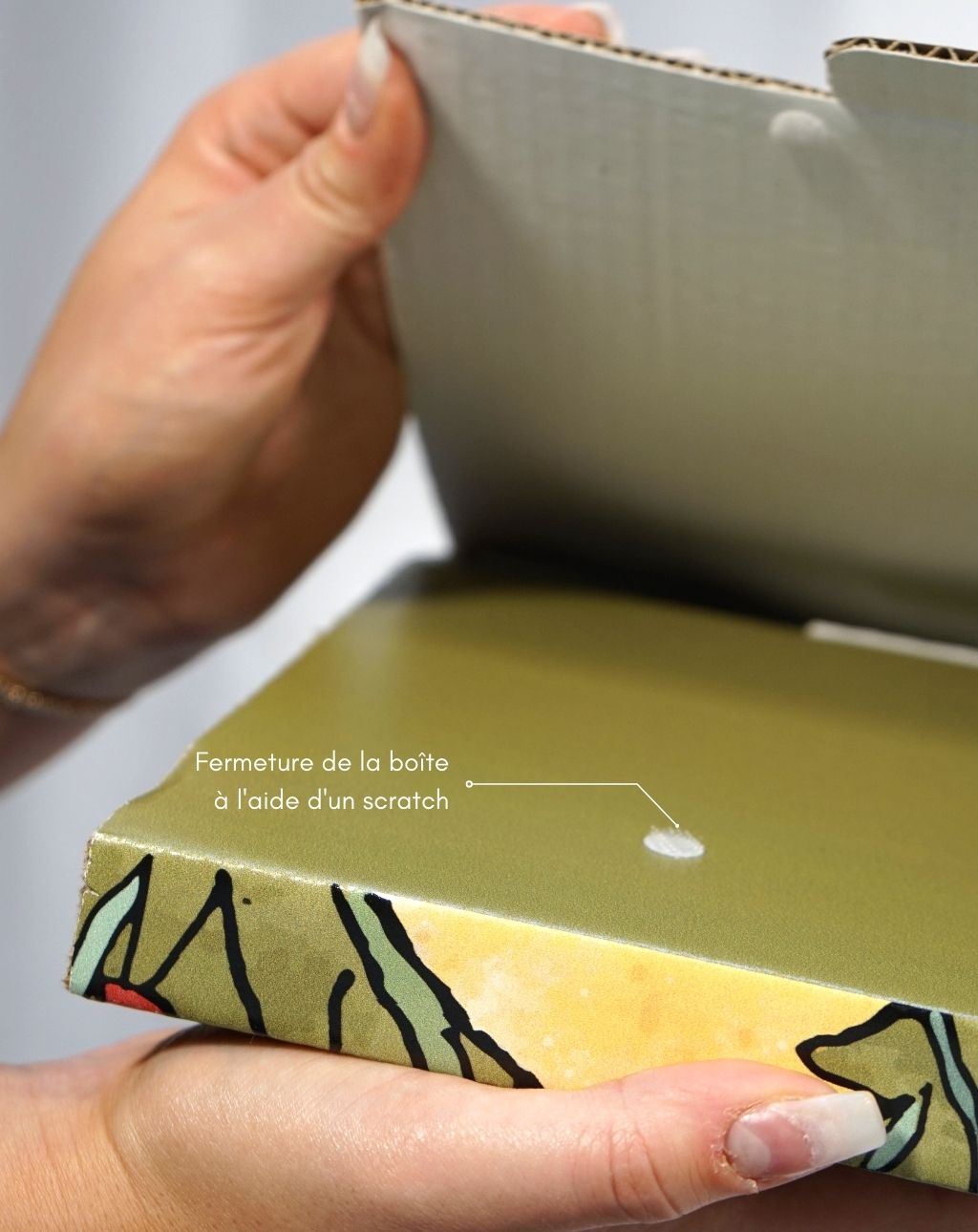 Fermeture à scratch