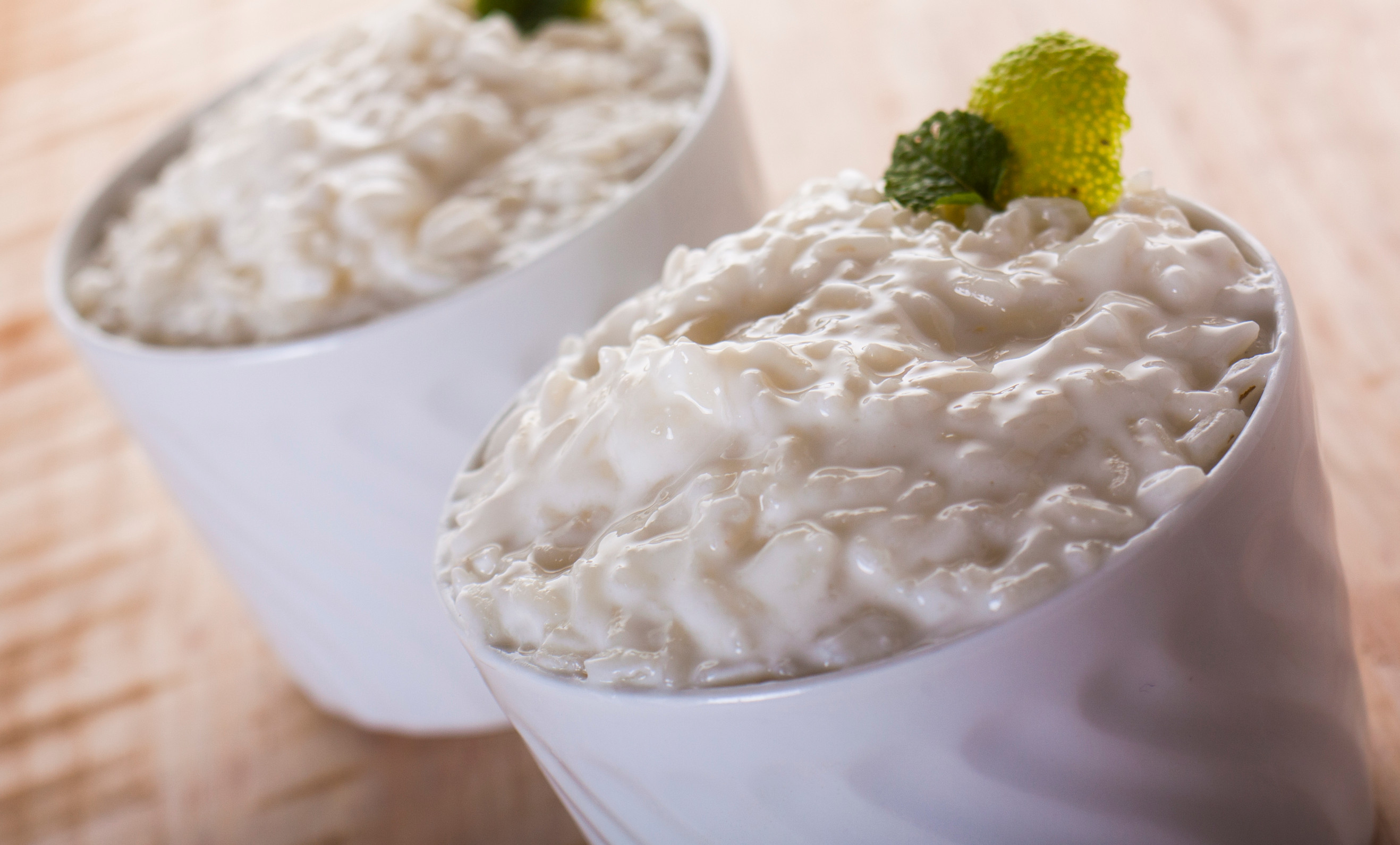 2 pots de crème de riz