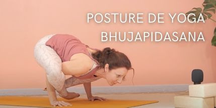 La posture de la pression d'épaule | Bhujapidasana